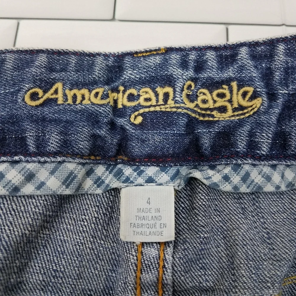 American Eagle 1995 Denim Mini Skirt 4